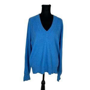 Equipment La Rue Saint Honore Lilou Cashmere Sweater Directoire Blue - Women’s M